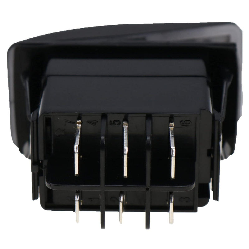 DURAFORCE Rocker Switch - Replaces Generac 0D4767, DPDT ON-OFF-(ON)
