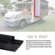 DURAFORCE RV Slide Out Seal Wiper Black Rubber 018-341 For RV Camper Slideout System