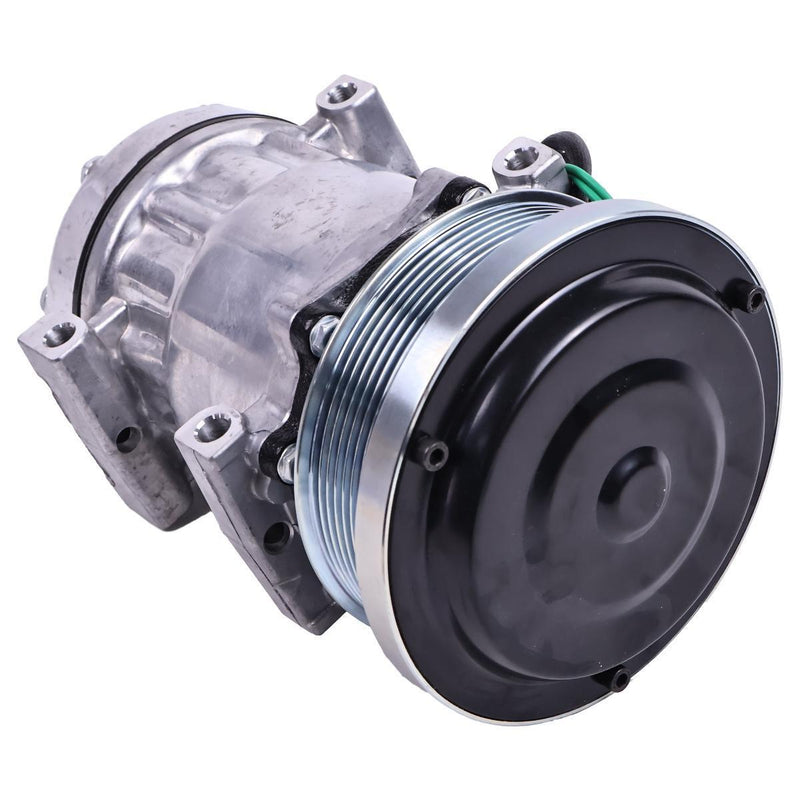 DURAFORCE SD7H15 24V A/C Compressor 338-9100 for Caterpillar C32 3516B 990K 992K 993K 994K
