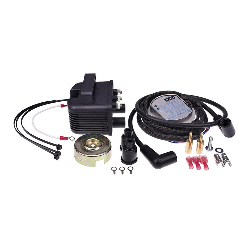 DURAFORCE Single Fire Programmable Ignition Coil Kit 53-660 for Big Twin Models 1970-99