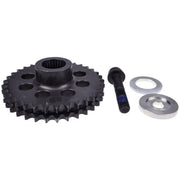 DURAFORCE Solid Compensator Sprocket 34T Kit for Harley Davidson 07-17