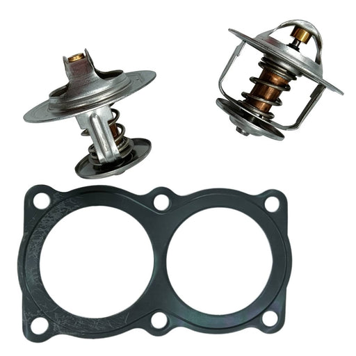 DURAFORCE Thermostat Kit for Mitsubishi Fuso Engine 6D22 6D22T 6D24 Generac 0A53990279