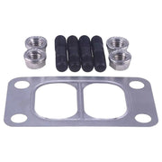 DURAFORCE Turbo Mounting Studs Nuts w/Gasket 3818823 For Cummins 4B3.9 6B5.9 6C8.3 B3.3