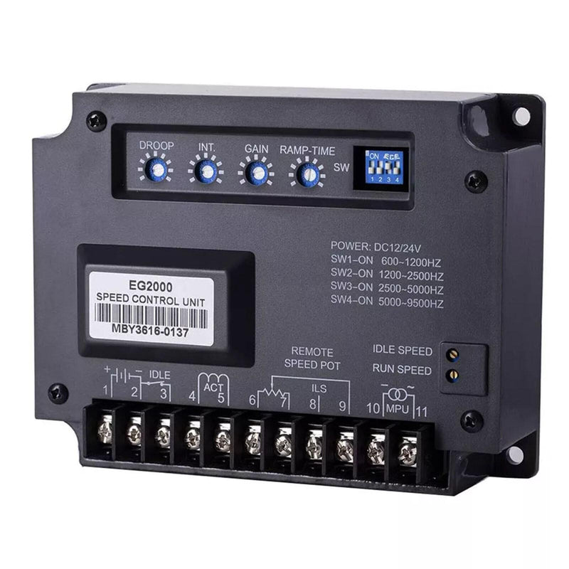 DURAFORCE Universal Electric Generator Governor Engine Speed Controller EG2000