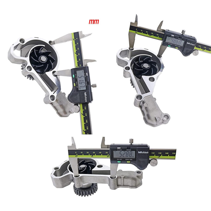 DURAFORCE Water Pump 49044-2058 For Kawasaki Mule 2500 2510 2520 3000 3010 3020 4000 4010