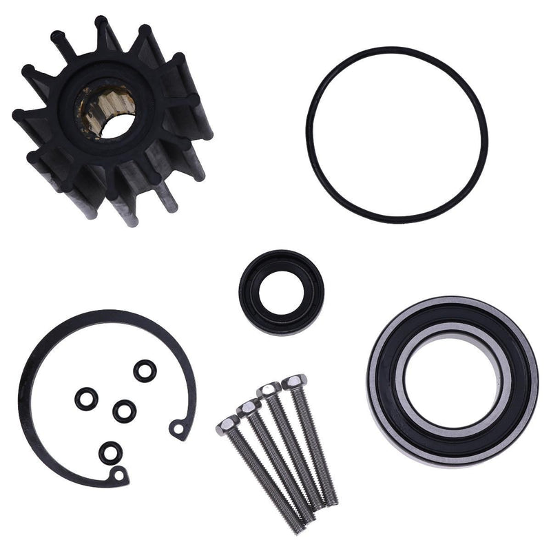 DURAFORCE Water Pump Rebuild Kit 21212799 3812519 for Volvo Penta Engine 4.3 5.0 5.7