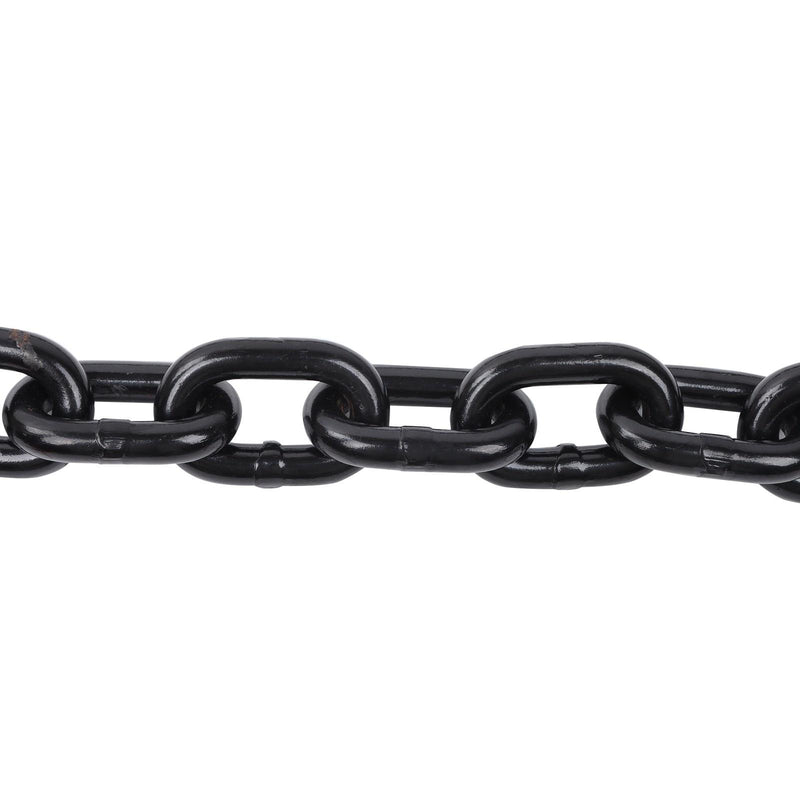 DURAFORCE 4Pack 3/8In × 10FT Tow Chain 7100Lbs G80 Steel Transport Binder Chain Grab Hooks