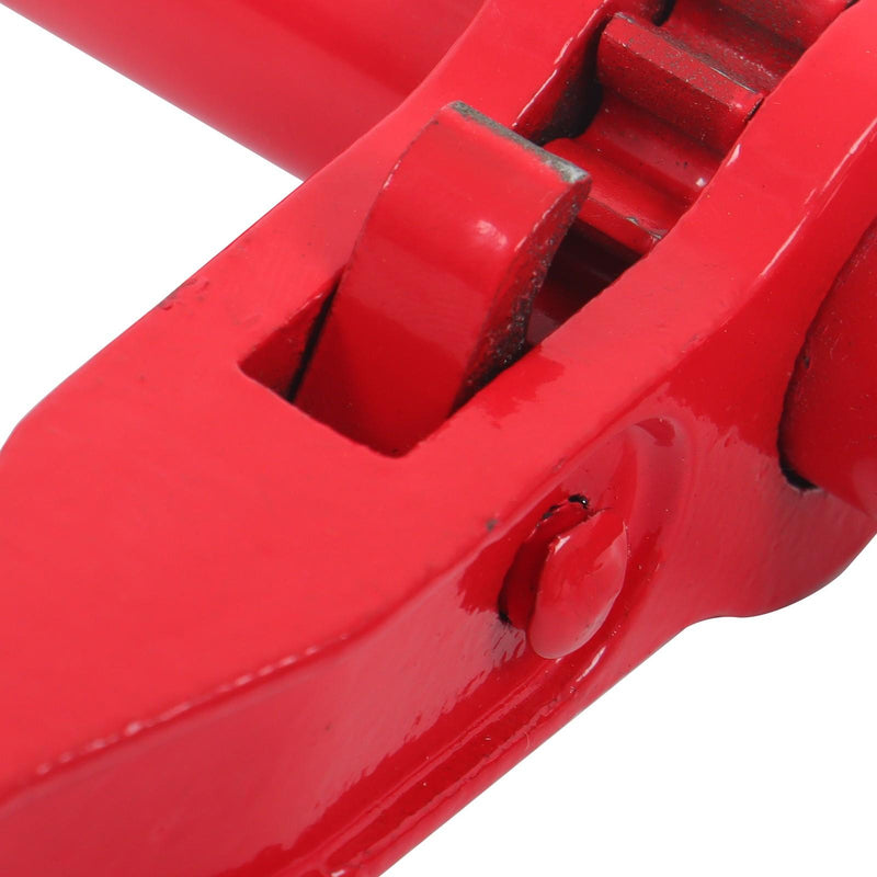 DURAFORCE 2Pcs Load Binders Ratchet Chain Binder 1/4"-5/16" W/ Chain 1/4In×12FT 2200Lb G80