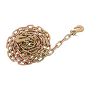 DURAFORCE 2Pcs Load Binders Ratchet Chain Binder 1/4"-5/16" W/ Chain 1/4In×12FT 2200Lb G80