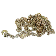 DURAFORCE 3/8"×20' Tow Chain Tie Down Binder Chain Flatbed Truck Trailer Safety G70 2 Pcs