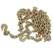 DURAFORCE 3/8"×20' Tow Chain Tie Down Binder Chain Flatbed Truck Trailer Safety G70 2 Pcs