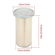 DURAFORCE 2 Pack Engine Air Filter P153551 LAF3551 PA2705 For Freightliner Kenworth Mack