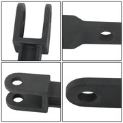 DURAFORCE 2PC Single Tow Hook A20-6014 W/ Pull Pin & Frame Pin For Peterbilt/Kenworth 10KG