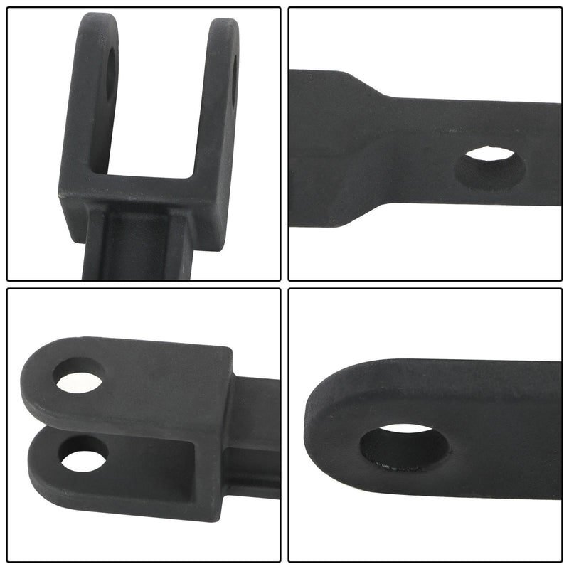 DURAFORCE 2PC Single Tow Hook A20-6014 W/ Pull Pin & Frame Pin For Peterbilt/Kenworth 10KG