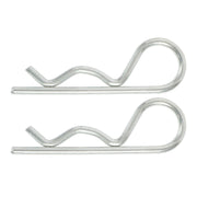 DURAFORCE 2PC Single Tow Hook A20-6014 W/ Pull Pin & Frame Pin For Peterbilt/Kenworth 10KG