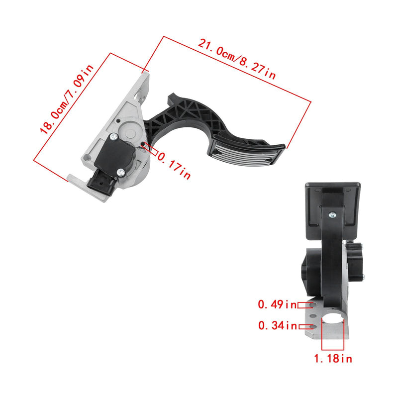 DURAFORCE Accelerator Pedal Position Sensor For 2010-16 Mack MRU 699-5501 8.9L 10.8L 12.8L