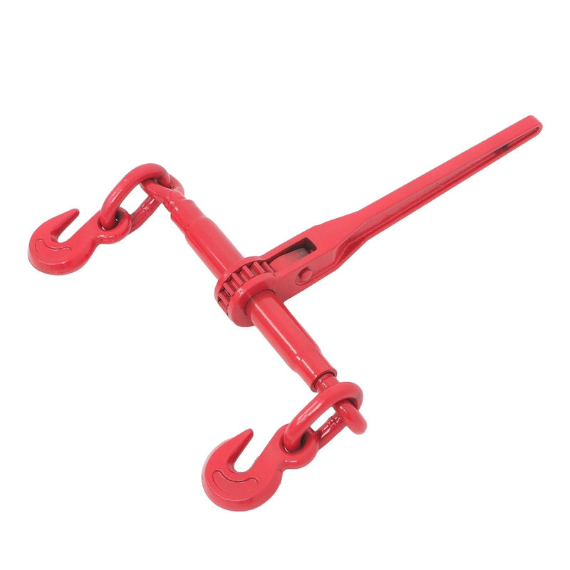 DURAFORCE 3/8-1/2In G80 9215Lb 3/8In×10FT Chain Truck Trailer Tie Down Ratchet Load Binder