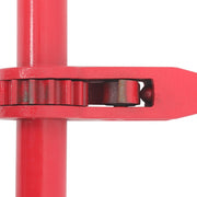 DURAFORCE 3/8-1/2In G80 9215Lb 3/8In×10FT Chain Truck Trailer Tie Down Ratchet Load Binder