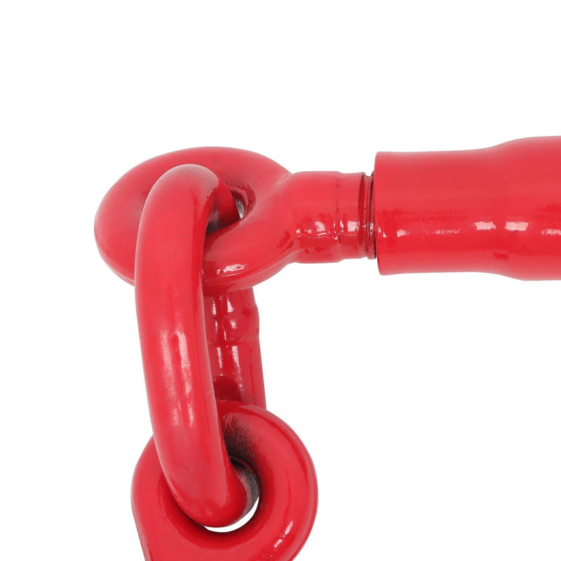 DURAFORCE 3/8-1/2In G80 9215Lb 3/8In×10FT Chain Truck Trailer Tie Down Ratchet Load Binder