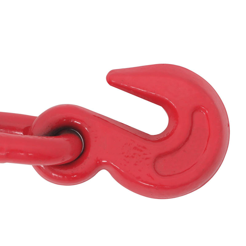 DURAFORCE 3/8-1/2In G80 9215Lb 3/8In×10FT Chain Truck Trailer Tie Down Ratchet Load Binder