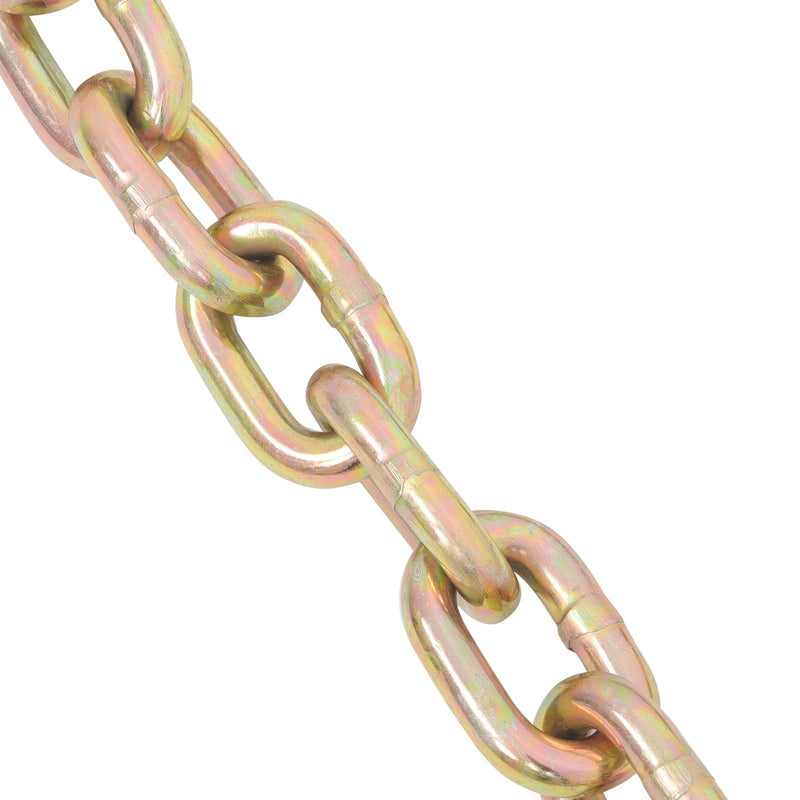 DURAFORCE 3/8-1/2In G80 9215Lb 3/8In×10FT Chain Truck Trailer Tie Down Ratchet Load Binder