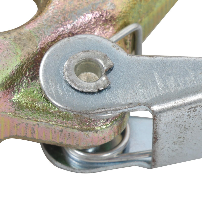DURAFORCE 3/8In×8FT 6600Lb G70 Transport Chains Binder Chain Tow Chain W/ Grab Sling Hooks