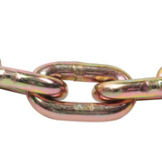 DURAFORCE 4900Lbs G80 Steel Transport Binder Chain 5/16In × 12FT With Clevis Grab Hooks