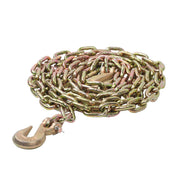 DURAFORCE 4900Lbs G80 Steel Transport Binder Chain 5/16In × 12FT With Clevis Grab Hooks