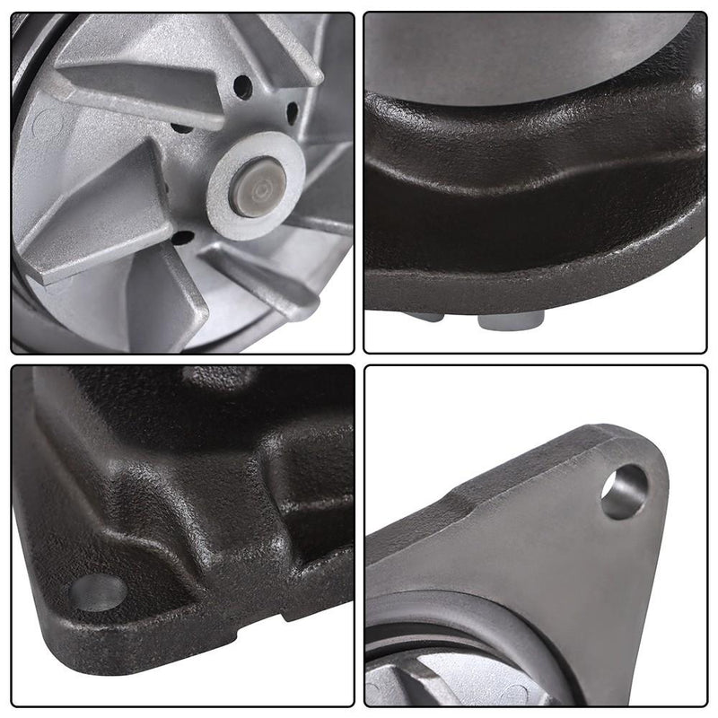 DURAFORCE Water Pump Compatible For Dodge Ram 2500 Ram 3500 for Ford F600 L8501 LN7000
