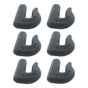 DURAFORCE 6Pcs G70 3/8" Weld On Chain Grab Hook Tow Hook Tractor Bucket Trailer Tie Down