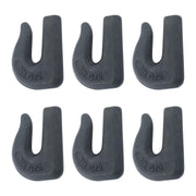 DURAFORCE 6Pcs G70 3/8" Weld On Chain Grab Hook Tow Hook Tractor Bucket Trailer Tie Down