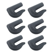 DURAFORCE 6Pcs G70 3/8" Weld On Chain Grab Hook Tow Hook Tractor Bucket Trailer Tie Down