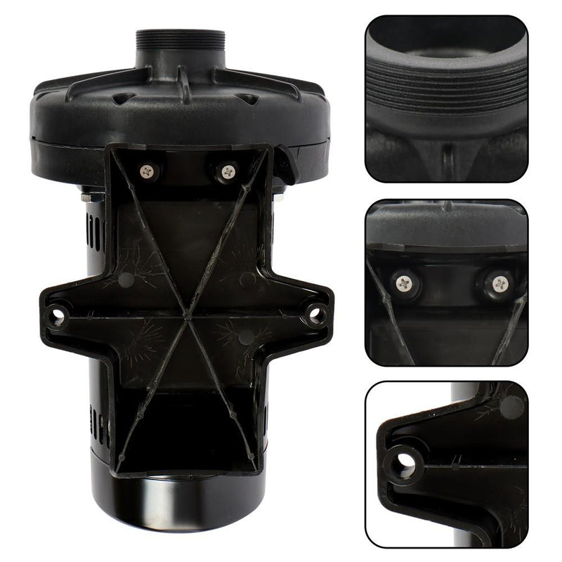 DURAFORCE W36060 3/4 HP Booster Pump For Inground Swimming Pools Pressure Cleaner Black