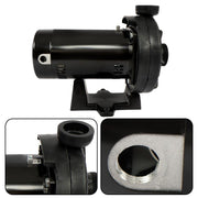 DURAFORCE W36060 3/4 HP Booster Pump For Inground Swimming Pools Pressure Cleaner Black