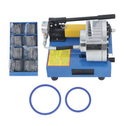 DURAFORCE Portable Hydraulic Hose Pipe Crimping Machine High Pressure Crimper W/ 8 Dies