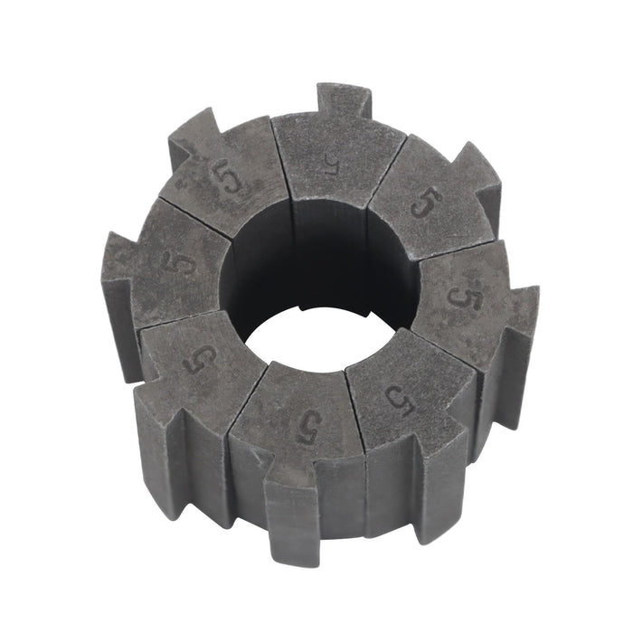 DURAFORCE Portable Hydraulic Hose Pipe Crimping Machine High Pressure Crimper W/ 8 Dies