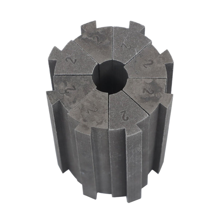 DURAFORCE Portable Hydraulic Hose Pipe Crimping Machine High Pressure Crimper W/ 8 Dies