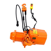 DURAFORCE 750W G80 Chain 1T/2200lbs 1.5m/5ft Wired Remote Control Electric Chain Hoist