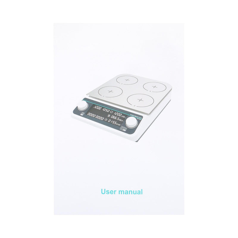 DURAFORCE Magnetic Stirrer Multiple Magnetic Stirrer With Heating 4 Position 50-1200RPM