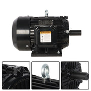 DURAFORCE 5HP 3 Phase Electric Motor 1800 RPM 184T Frame TEFC 230/460 Volt Severe Duty