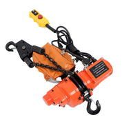 DURAFORCE 2200lbs Electric Chain Hoist Single Phase Crane 10ft Lifting for Garage Ceiling