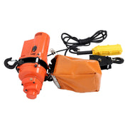 DURAFORCE 2200lbs Electric Chain Hoist Single Phase Crane 10ft Lifting for Garage Ceiling