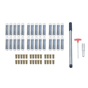DURAFORCE Inground Pool Cover Safety For 20x40ft Includes Safety Net & Installation Tools