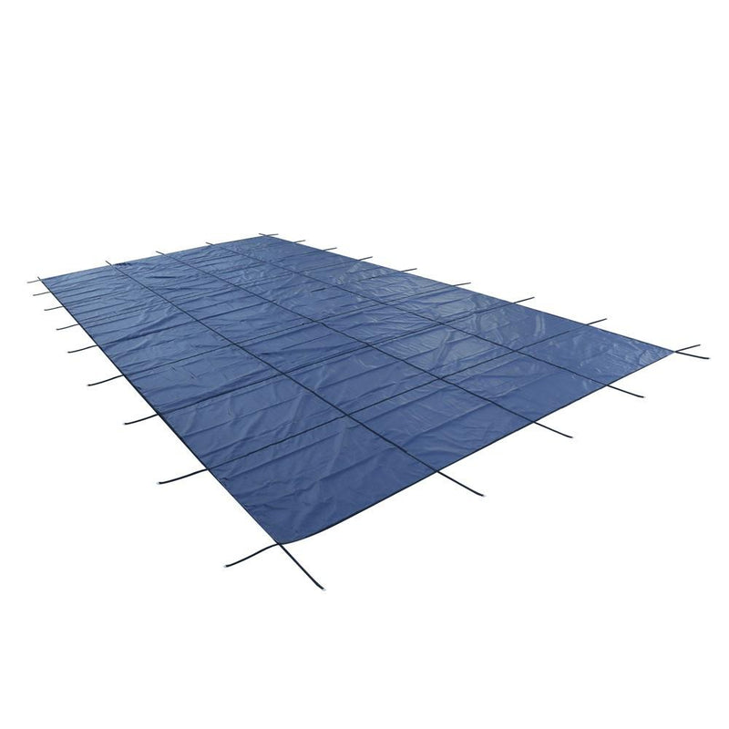 DURAFORCE Inground Pool Cover Safety For 20x40ft Includes Safety Net & Installation Tools