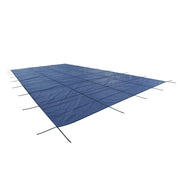 DURAFORCE Inground Pool Cover Safety For 20x40ft Includes Safety Net & Installation Tools