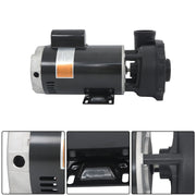 DURAFORCE 5 HP 2-Speed Spa & Hot Tub Pump 230V 3722021-1D 56Y-Frame Spa Pump Replace Black