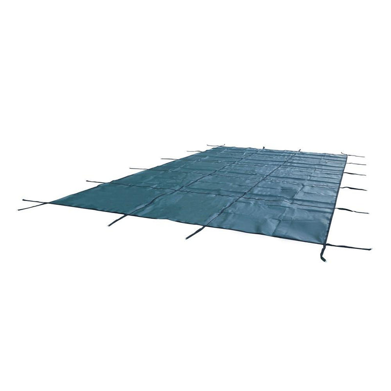 DURAFORCE Safety Pool Cover Fits 20FTx40FT Inground Swimming Pools For Backyard Yard Green