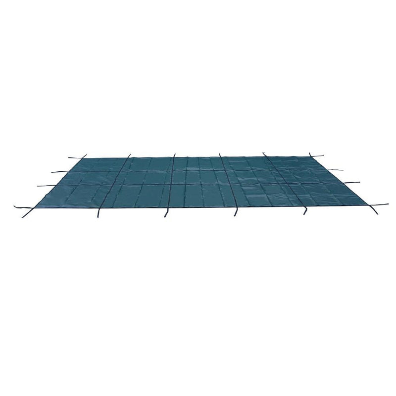 DURAFORCE Safety Pool Cover Fits 20FTx40FT Inground Swimming Pools For Backyard Yard Green