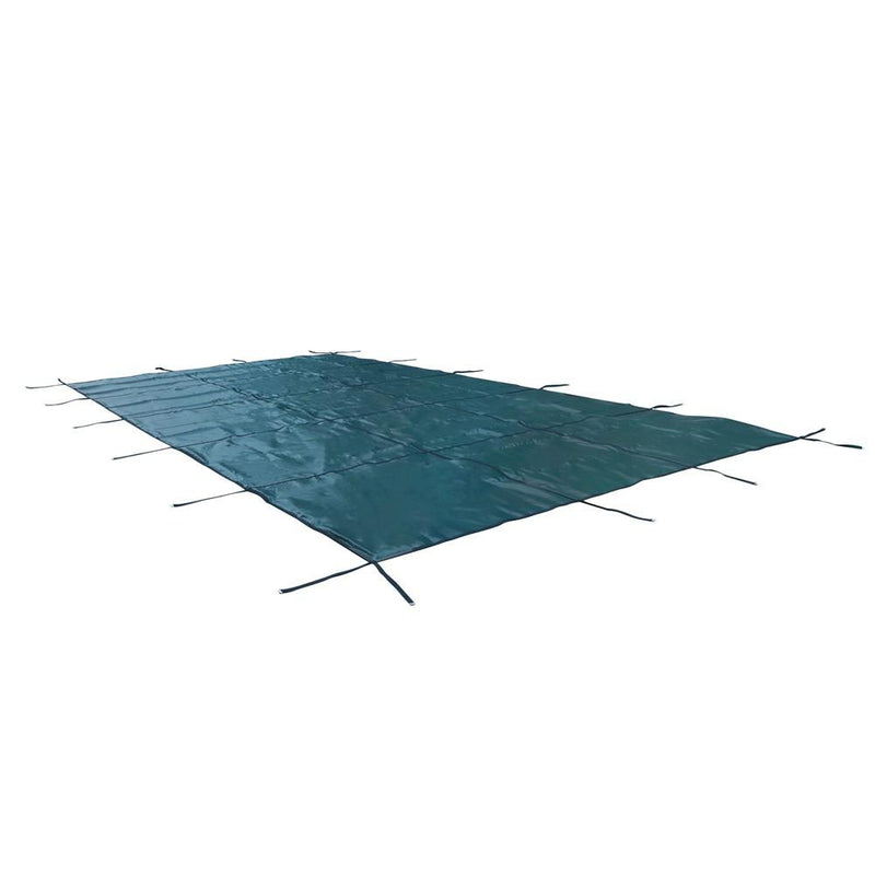 DURAFORCE Safety Pool Cover Fits 20FTx40FT Inground Swimming Pools For Backyard Yard Green
