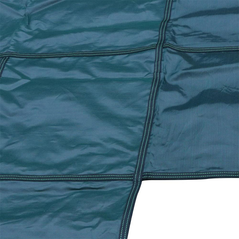 DURAFORCE Rectangle Swimming Pool Safety Cover W/ Center Step & Anchors For 20x40FT